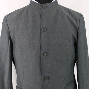 42R Hugo Boss Gray Shirt Jacket